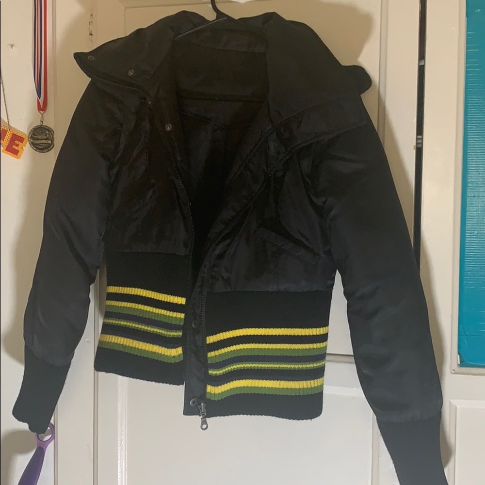DKNY heavy duty cropped winter jacket
